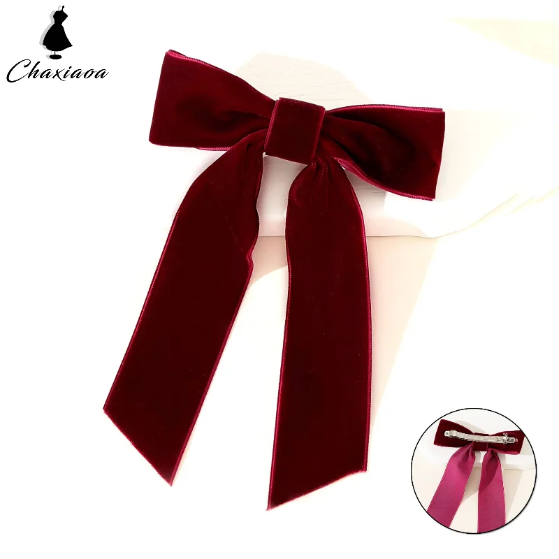 Burgundy Velvet Hai…