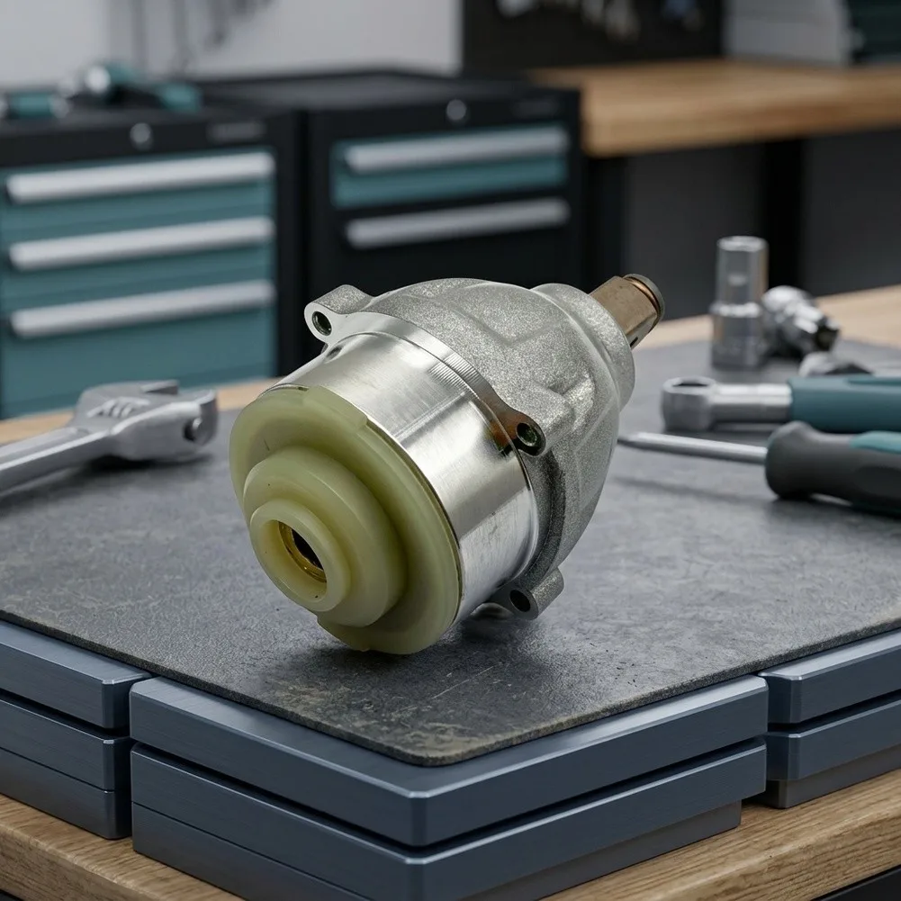 Brushless Lithium Electric Wrench Housing Assembly Featuring Square Shaft Geometry and Hollow Core Design for Tool Integration