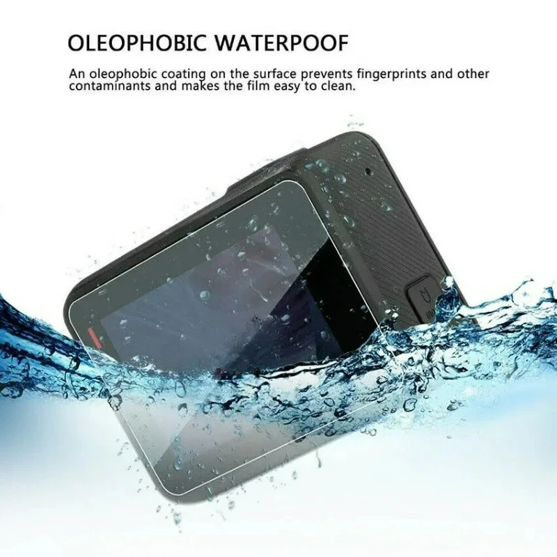 Tempered Glass Screen Protector Cover Case for GoPro Hero 7 6 5 Black Lens Protection Protective Film Gopro 7 6 5 Accessories