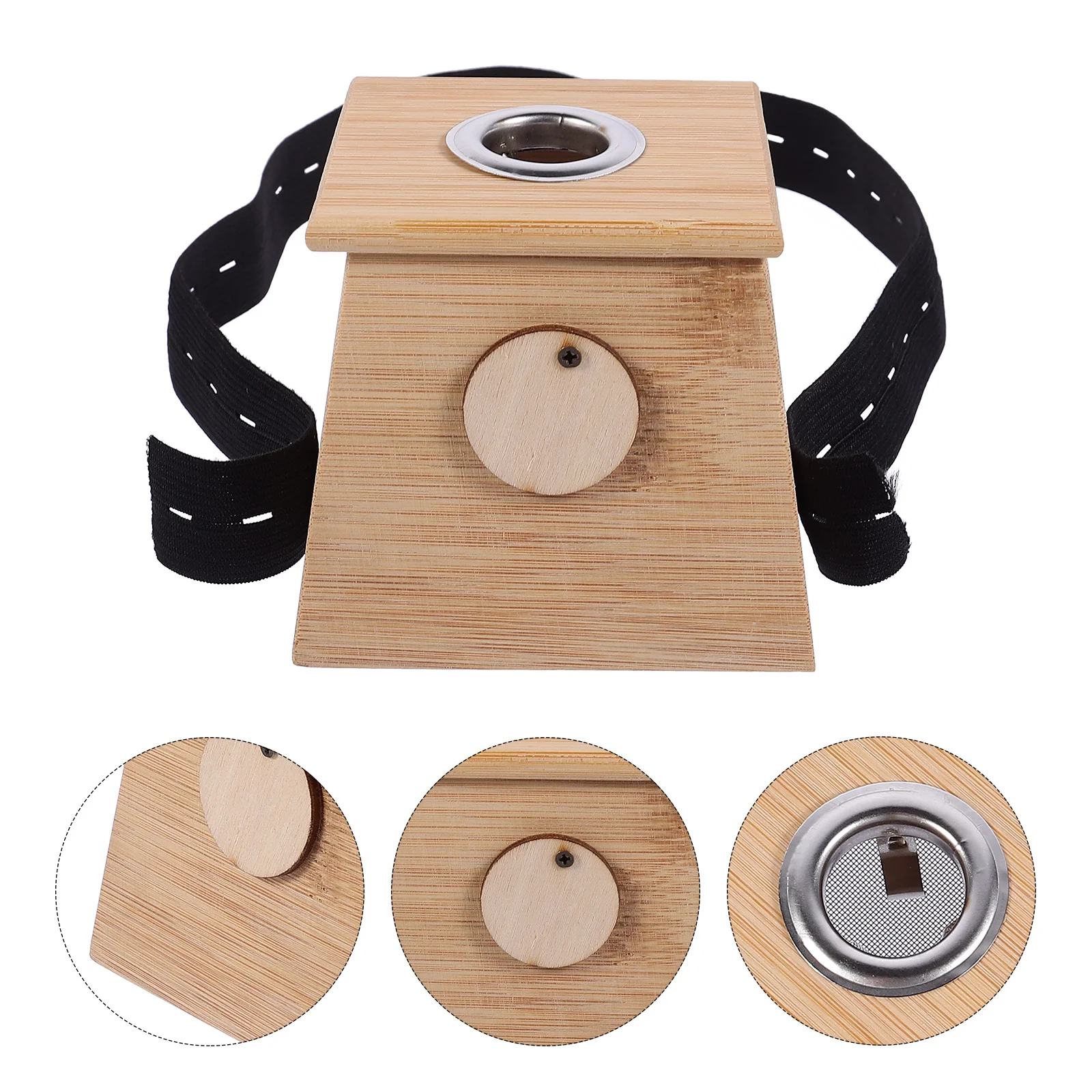 

1Pcs Moxibustion Box Bamboo Portable Anti-Scald Moxa Therapy Tool for Fatigue Relief Arthritis Pain Neck Shoulder Knee