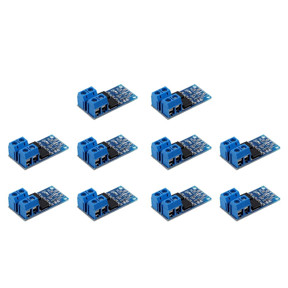 

10 Pcs Driver Module Simple Design Material Fine Workmanship MOS Dual Trigger Switch Controller Board