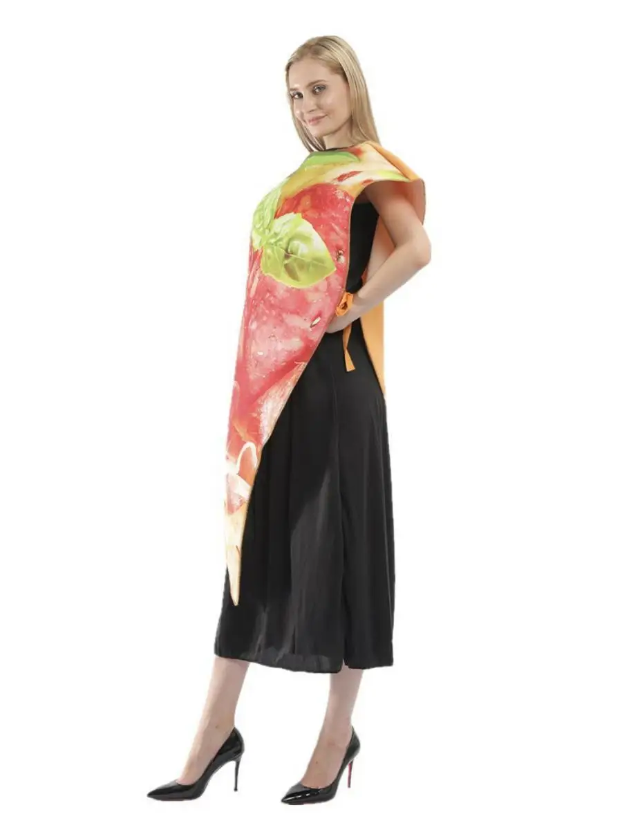 New loween Adult Pizza Cosplay Costume Par Performance Clothing Children's Costume Polyester Material Summer Season