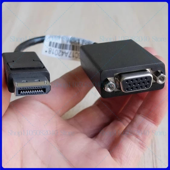 

For DELL Lenovo DisplayPort DP to VGA conversion cable, computer graphics card large DP to VGA mother