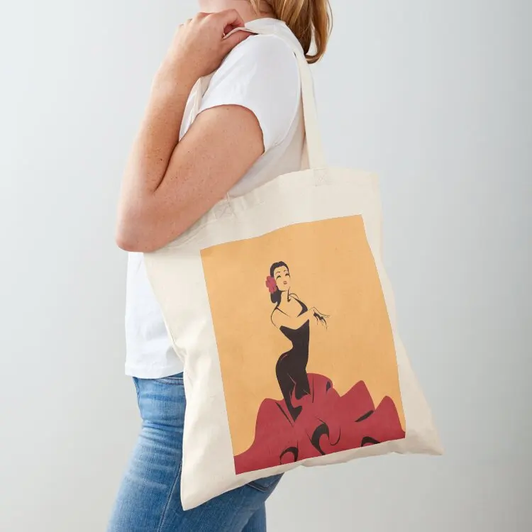 

Flamenco flame Tote Bag tote bag Eco bag Handbags women canvas shopping