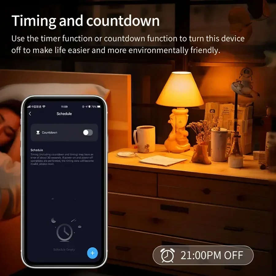 Tuya Bluetooth Smart LED Bulb Lights E27 18W 15W 9W RGB Lamp APP Control Timer Voice Control Works With Alexa Google Home