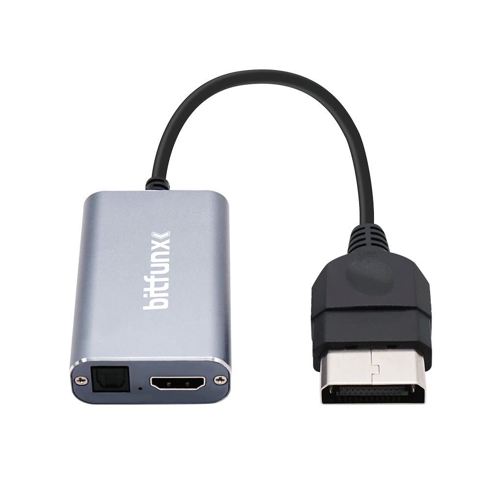 Bitfunx HDMI-Compatible Adapter for Xbox Retro Video Game Consoles Supports Dolby Digital 5.1 Sound Effect