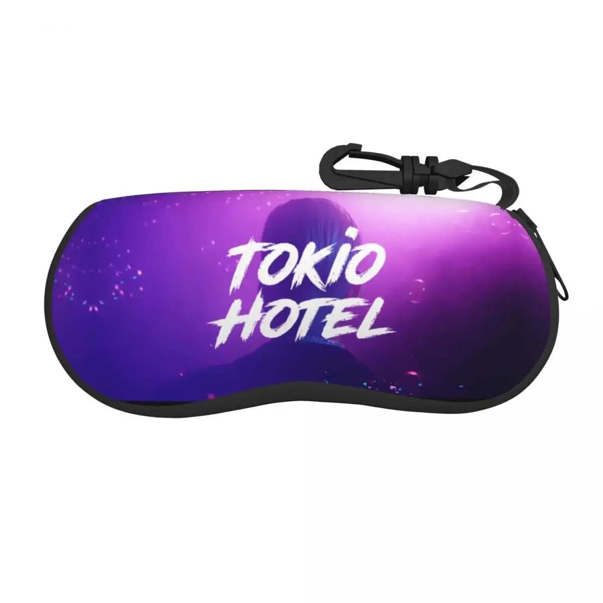 Custom My Favorite Tokio Hotel Music Videos Shell Glasses Case Unisex Travel Eyeglasses Case Sunglasses Protector Box