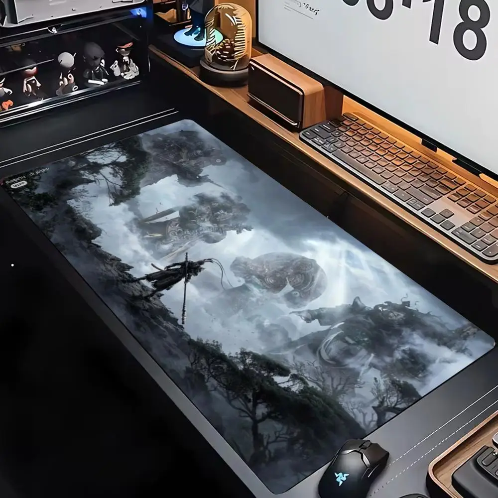 

XXL Mouse Pad Mouse Pads For Desk, Gaming Mouse Pad, with Stitched Edges and Non-Slip Rubber Base