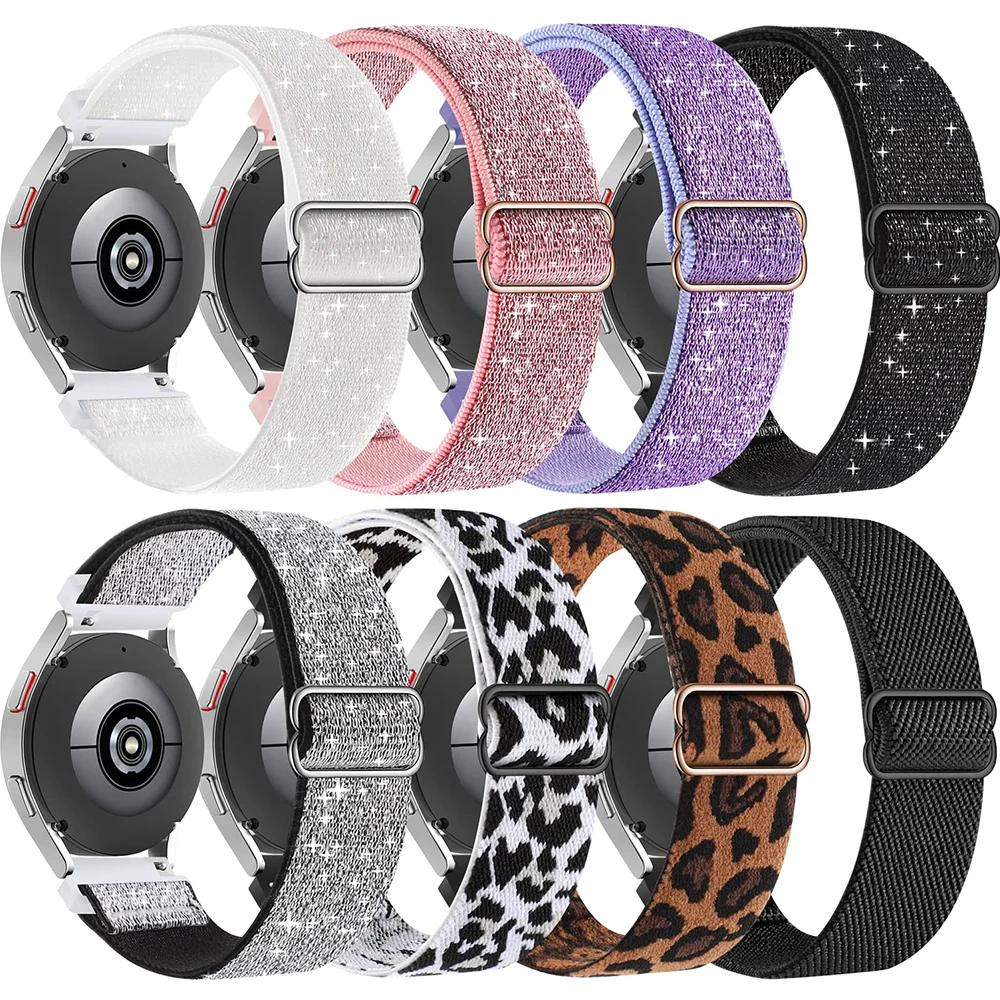 Band für Amazfit Bip 6/5/3/3 pro/U/S/Active 2/GTR 4/3/3 pro/2e/47mm/GTS 4/mini/3/stratos 3/2s/Pace 20mm 22mm elastisches Uhrenarmband