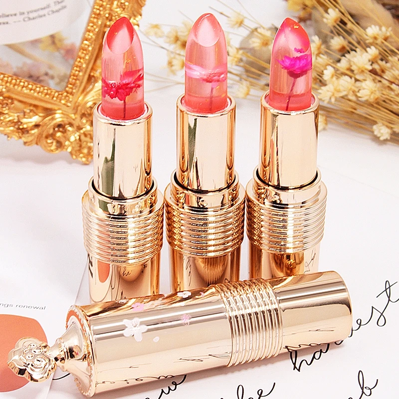 3 Colors Temperature Color Change Lipstick Lip Balm Long Lasting Moisturizer Nourishing Beauty Health Dry Cracked Hydrating