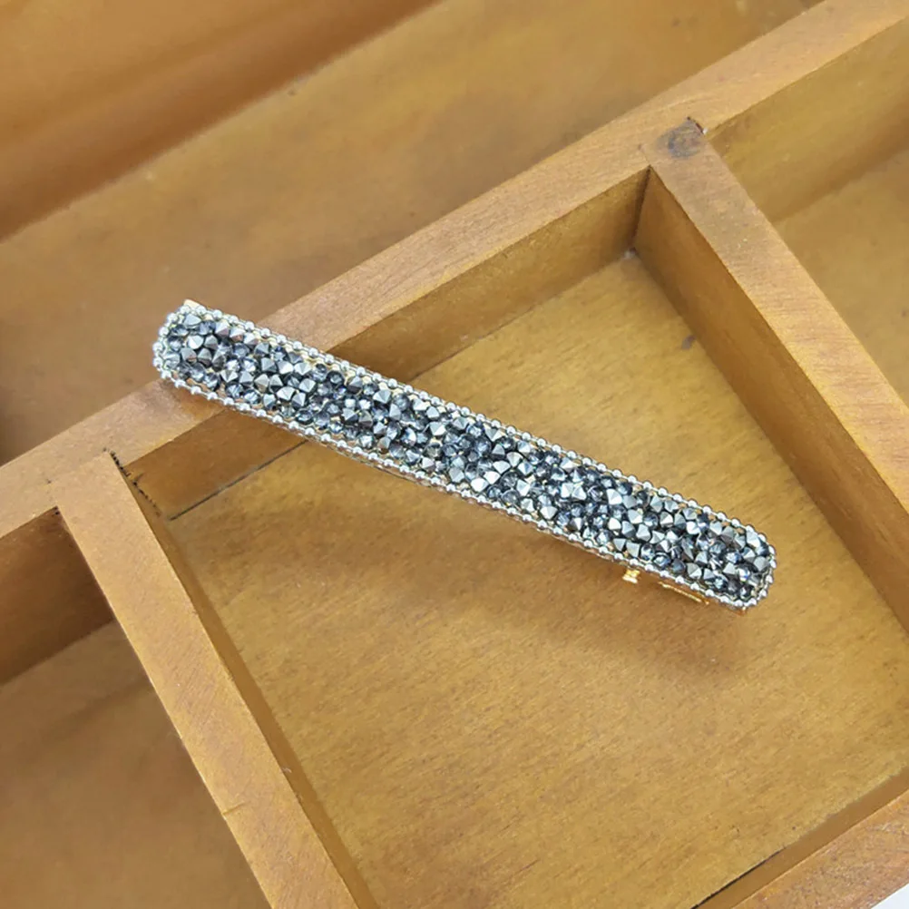 

4pcs Rhinestone Hair Clips Elegant Bobby Pins For Women Durable Fashion Hair Jewelry Stylish Barrettes Travel Gift