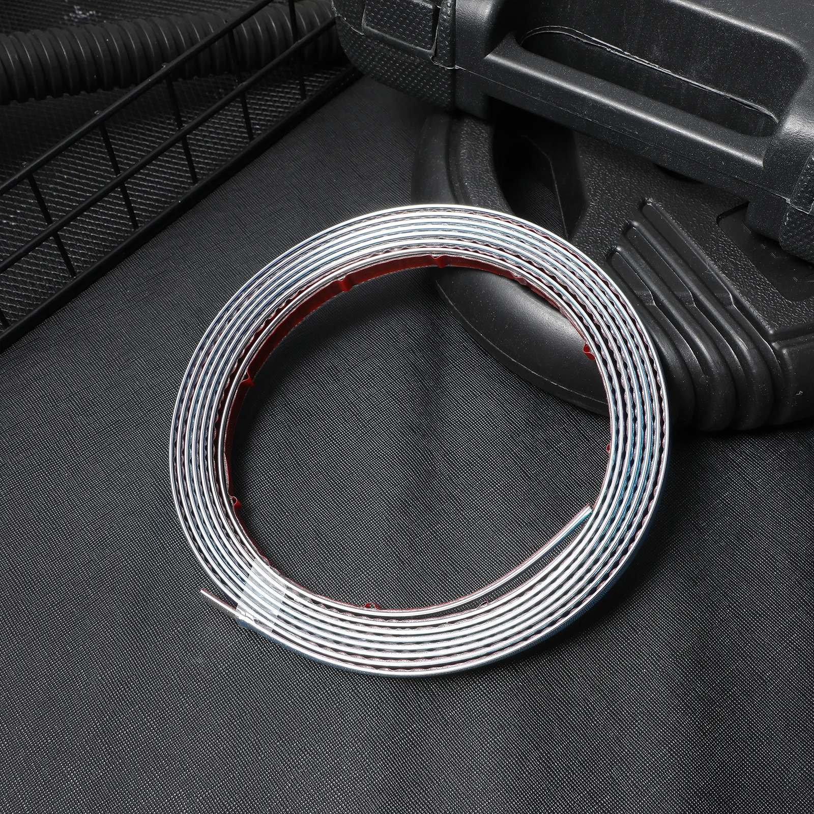 

2pcs 2 Rolls Chrome Trim Strip Adhesive Car Exterior Molding Guard Door Edge Bumper Protection Auto Decorative Body Accessories