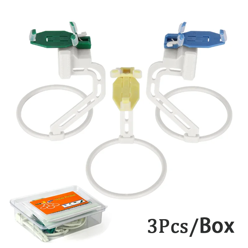 

3Pcs/Box Dental Digital Sensor Positioner X-Ray Sensor Holder Tooth Film Locator Dentistry Portable Plastic Positioning Tools