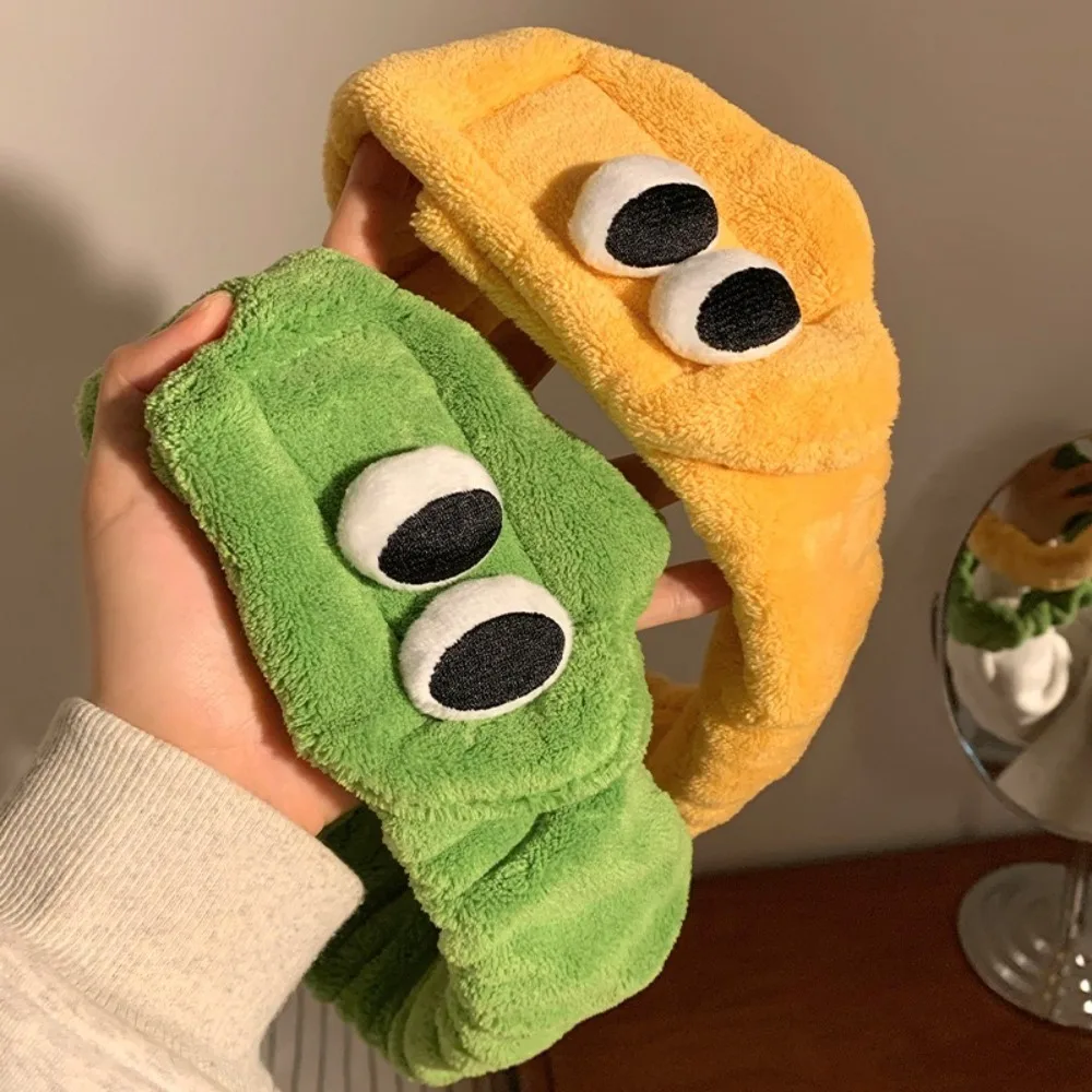 Sweet Funny Eyes Head Band Absorbent Hair Accessory Hair Hoop Headband Women