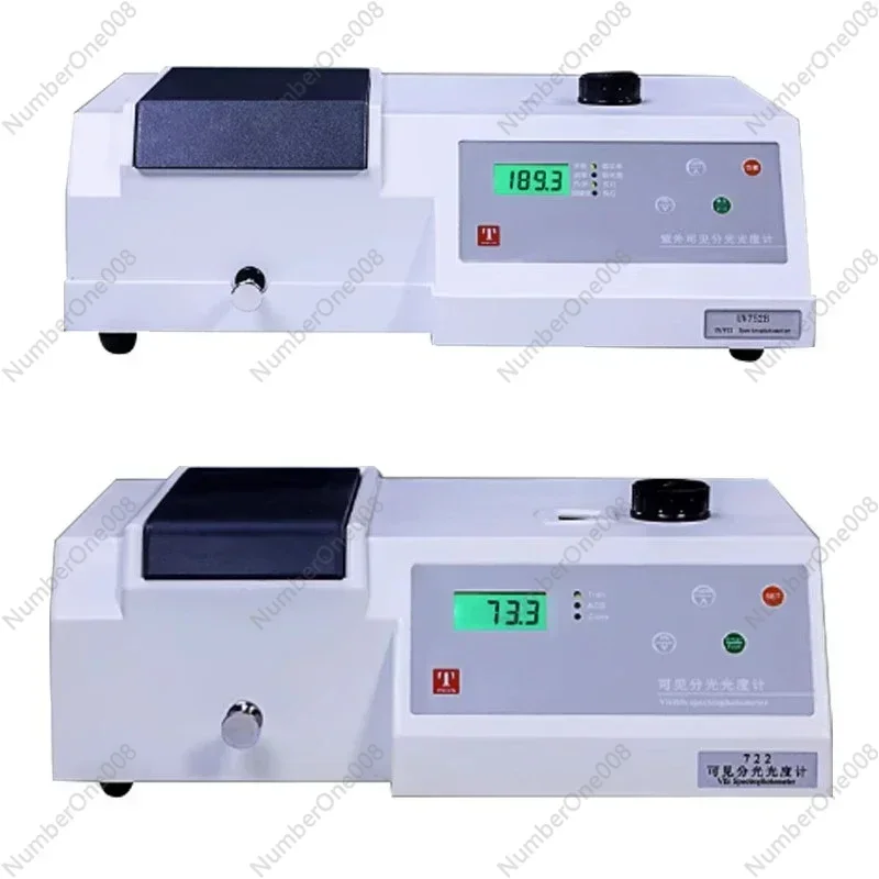 330-1020nm Spectrophotometer Tester Desktop Digital Display Photometer 110V/220V Visible Spectrometer Wavelength