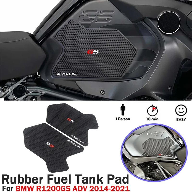 

R1250 GS R 1250 GS ADV Motorcycle side fuel tank pad Rubber Tank sticker Accessories For BMW R1250GS Adventure 2019 2020 2021