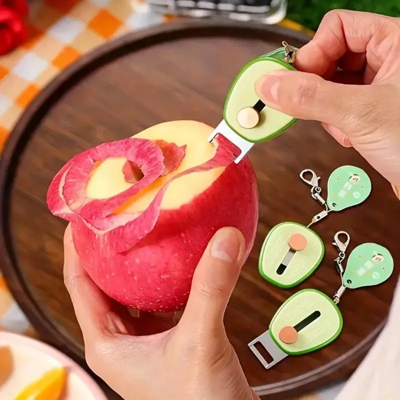 

1 /2PC Fruit Peeler Portable Mini Peeling Retractable Multi-Functional Peeling Stainless Steel Outdoor Vegetable Peeling Knife
