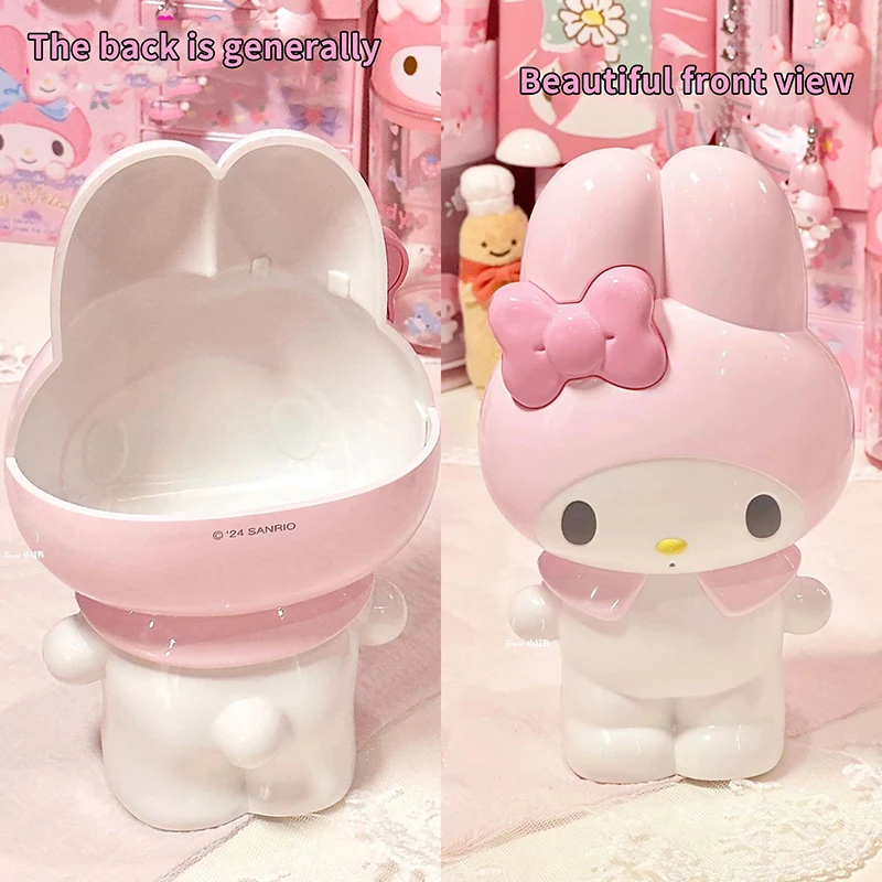 

Stationery Hello Kitty Pen Holder My Melody Makeup Brush Organizer Desktop Decoration Gifts Toy