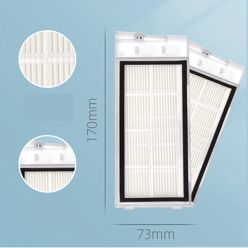 فرشاة دوارة لروبوت الكنس ، فرشاة الحافة ، شاشة التصفية ، كيس الغبار ، ممسحة ، شاشة ، مناسبة لroidmi RUIMI Eve Plus ، الملحقات