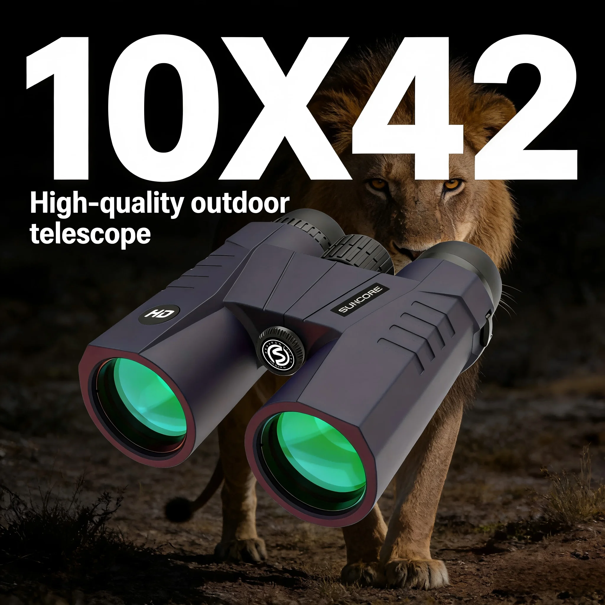 

SUNCORE Binoculars for Adults telescope：Observation binoculars are suitable for lightweight mountaineering and multi-purpose
