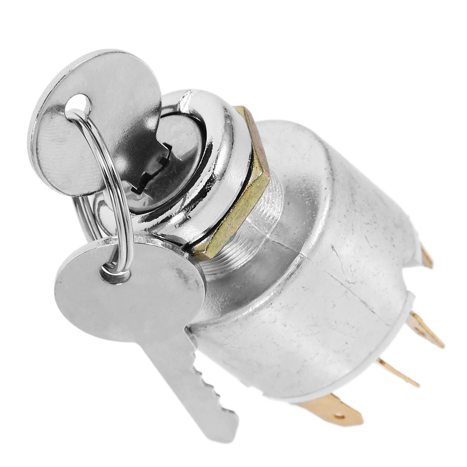 

Car Motorcycle Tractor Ignition Switch 7 Pins Replacement Key Cylinder Starter Electric Vehicle Durable Easy Install