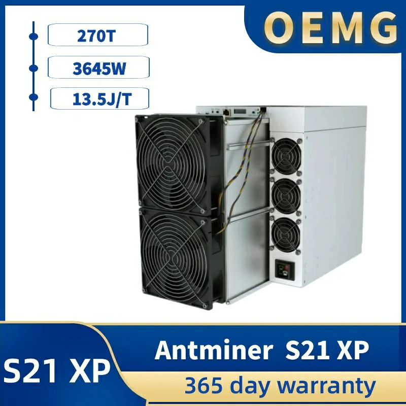 Bitmain Antminer S21 XP 270TH/s 3650W Bitcoin Miner Algorithm SHA256 BTC Mining Machine