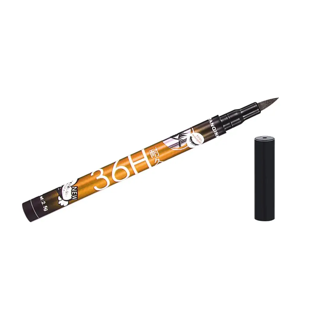 Beauty Eyes Waterproof Eyeliner Pencil Liquid Pen for Fine Thick Lines and Eye Contour Makeup