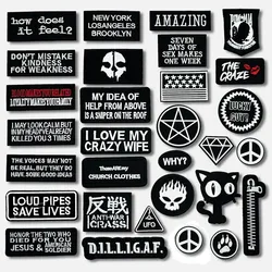 AMAZING THE CRAZE STAR Iron On Patch Sewing On Embroidered Applique Sewing Patch Clothes Stickers Garment Apparel Accessories