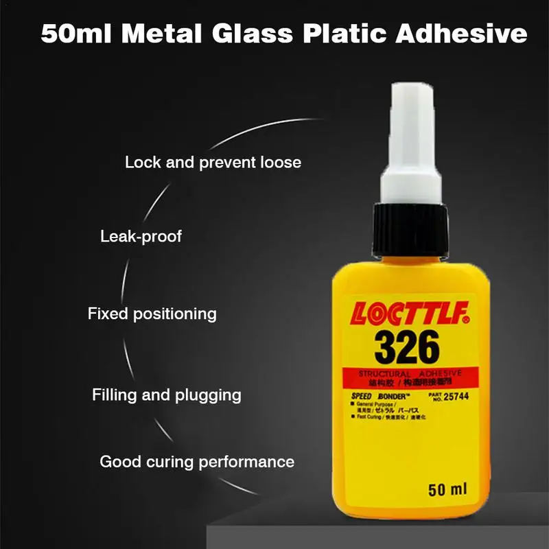 Metal Glass Adhesive 50ml Fast Curing Safe Construction Epoxy Glue Car Rearview Mirror Glue Vehicle Accessories