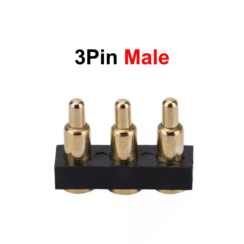 Cltgxdd 1PCS Male Female Pogo Pin Connector Pogopin Battery Spring Loaded Contact SMD DIP Needle PCB 2 3 4 Pin 2.54mm Pitch - Image 4