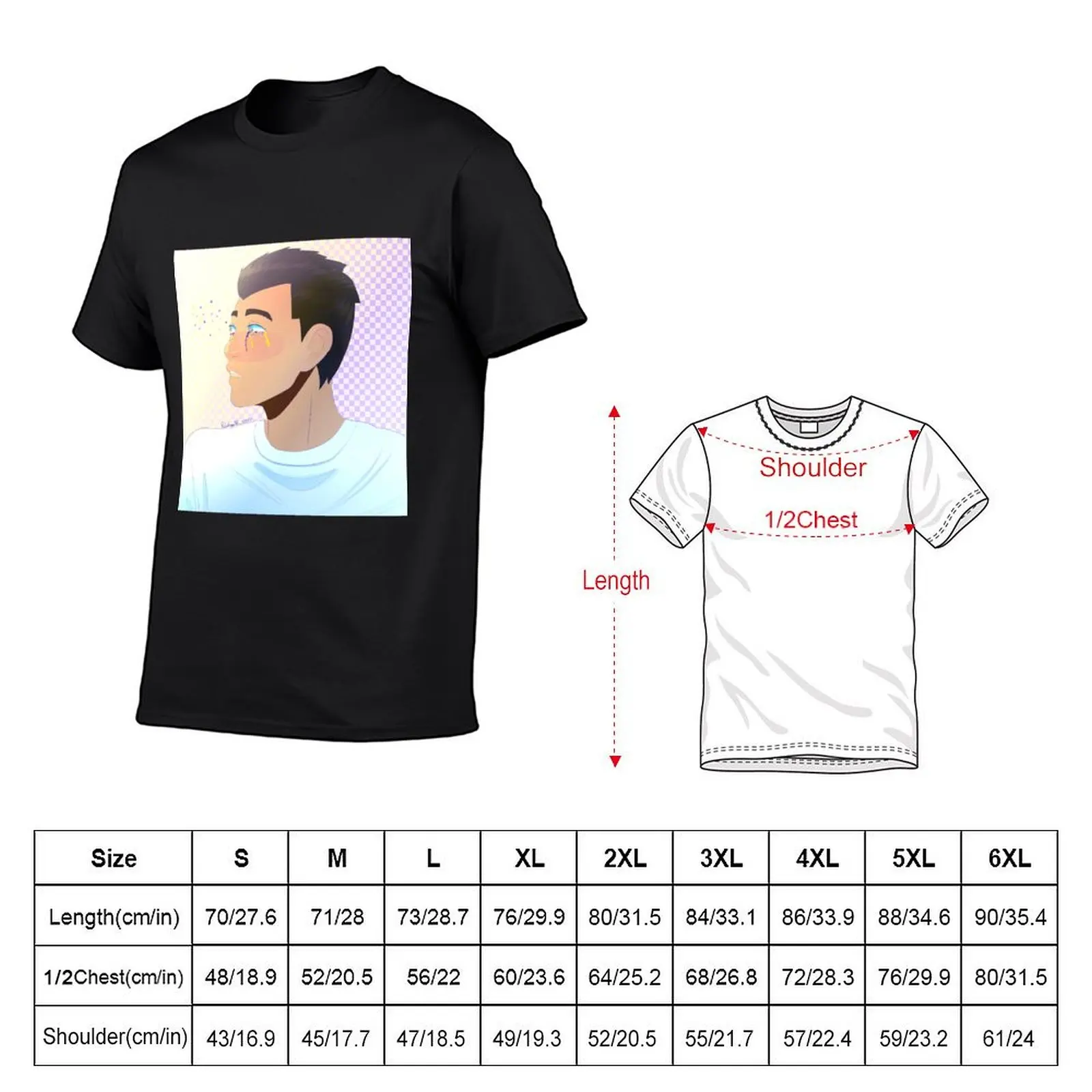 Star boy T-Shirt anime figures blacks graphic tee shirt outfits for men