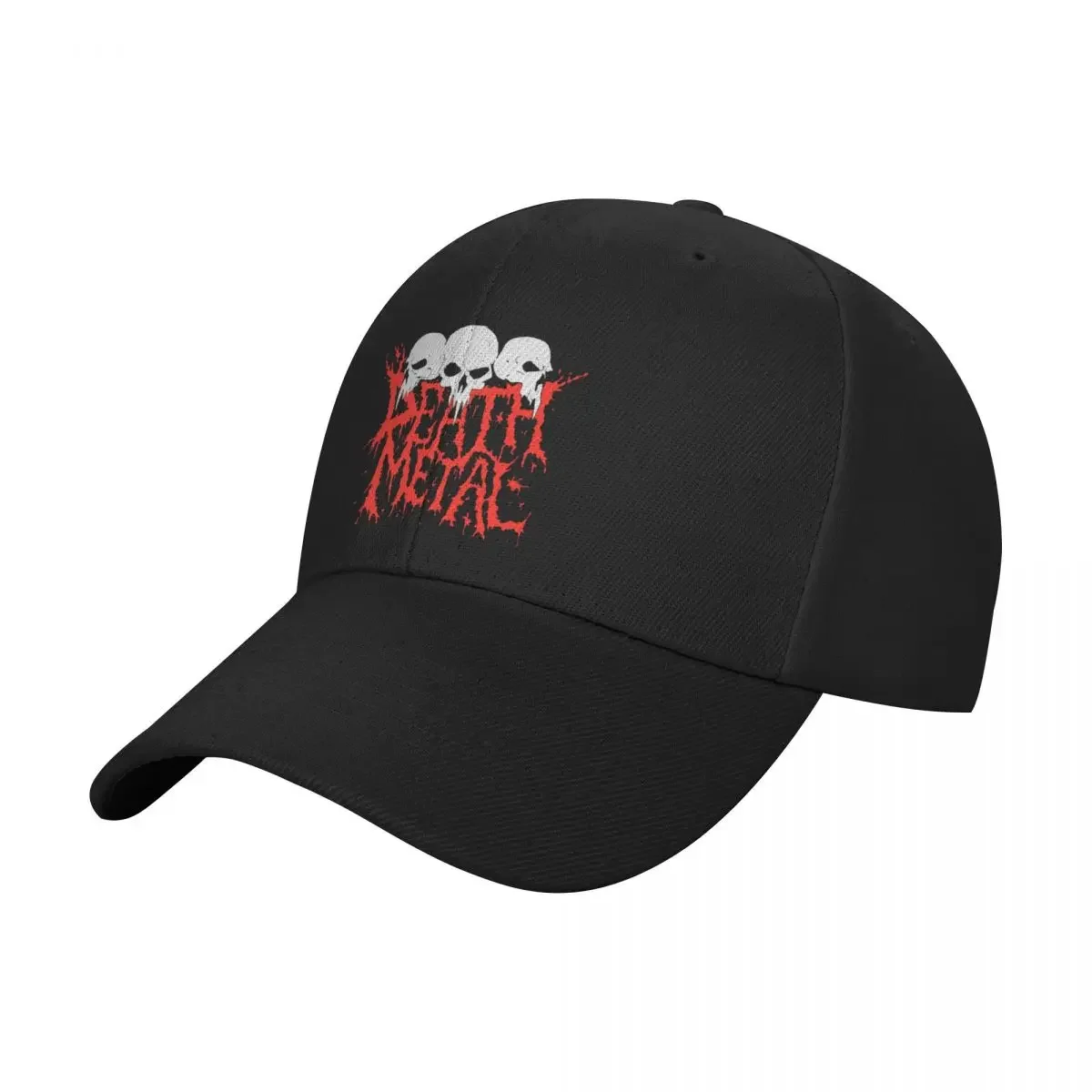 

Death Metal Skull Art Baseball Cap Hat men Vintage Women Men's