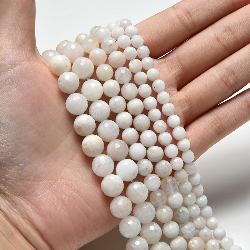 4m6m8m Großhandel runde natürliche Ozean Achat Jaspis Stein Perlen natürliche Edelstein Perlen DIY lose Perlen für Schmuck machen Strang – Detail 33
