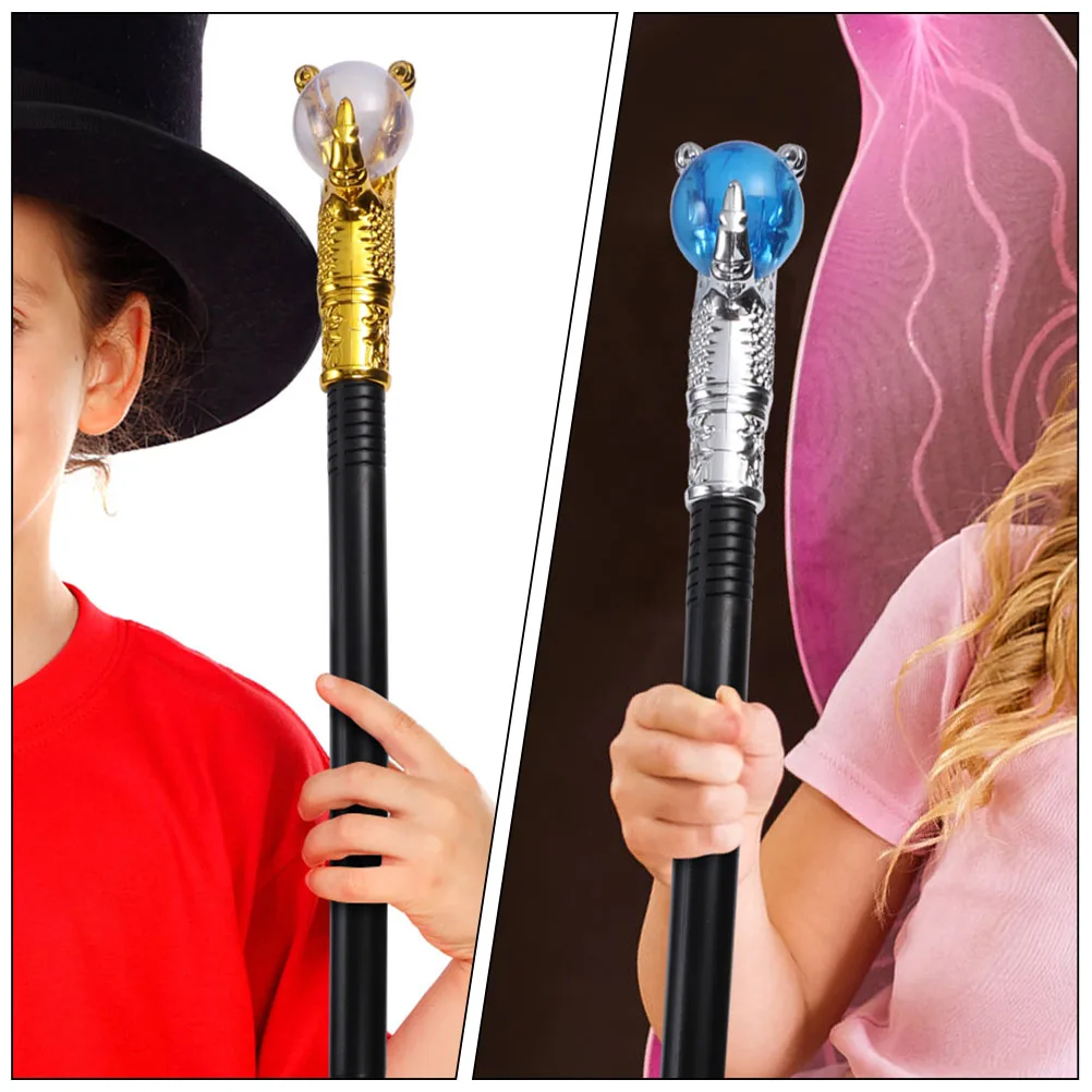 

5pcs Funny Halloween Cane Prop Decorative Scepter Witch Cosplay Accessory Party Photo Walking Stick Craft Supply Costume