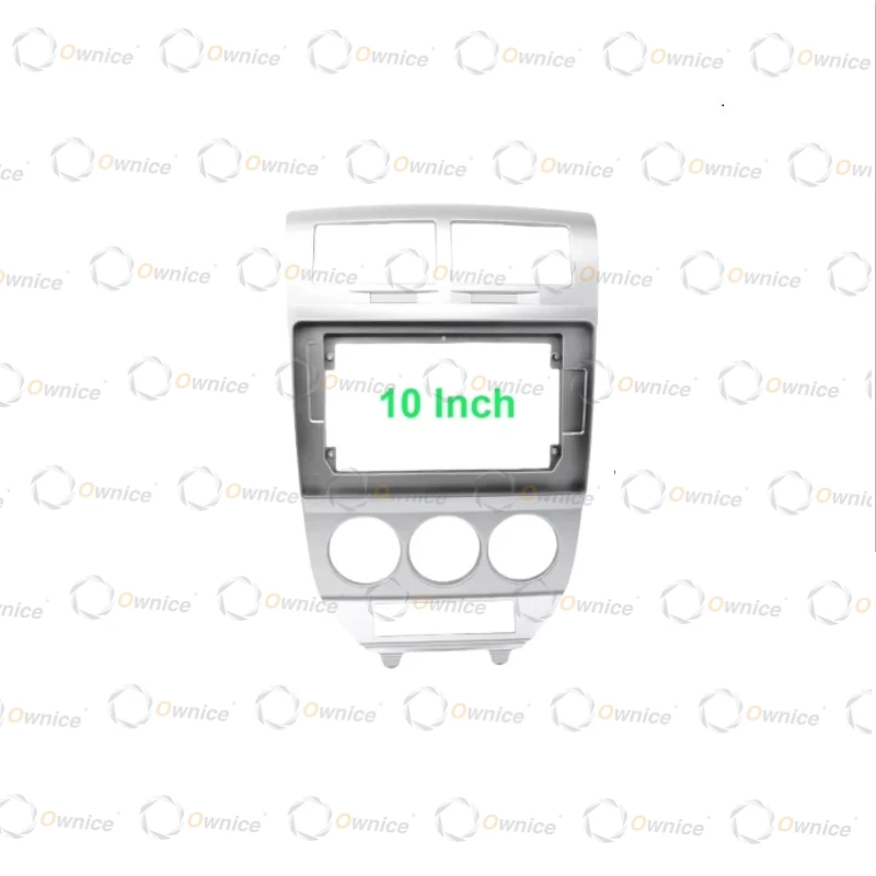 Ownice 10.1 Car Audio Frame Fascia Adapter Canbus Box for Dodge Caliber Jeep Compass 1 MK 2006 - 2010 Patriot Android Radio Dash