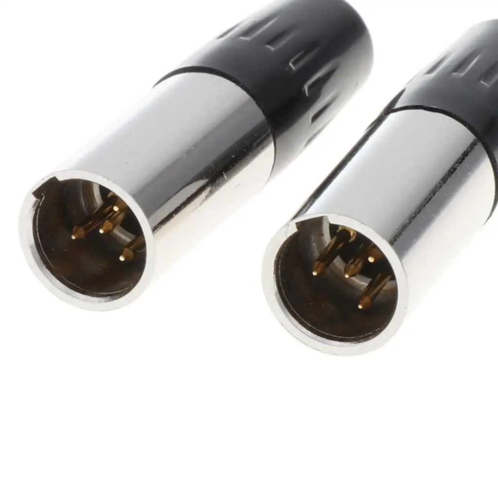 High Quality XLR Male to Male Adapter Connecter Audio Signal Plug for Mixer Recorder Stereo Microphone