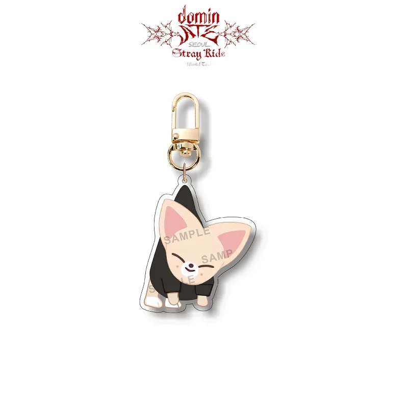 New acrylic keychain SKZoo cartoon keychain accessories bag pendant for homeless children, children's Christmas toys