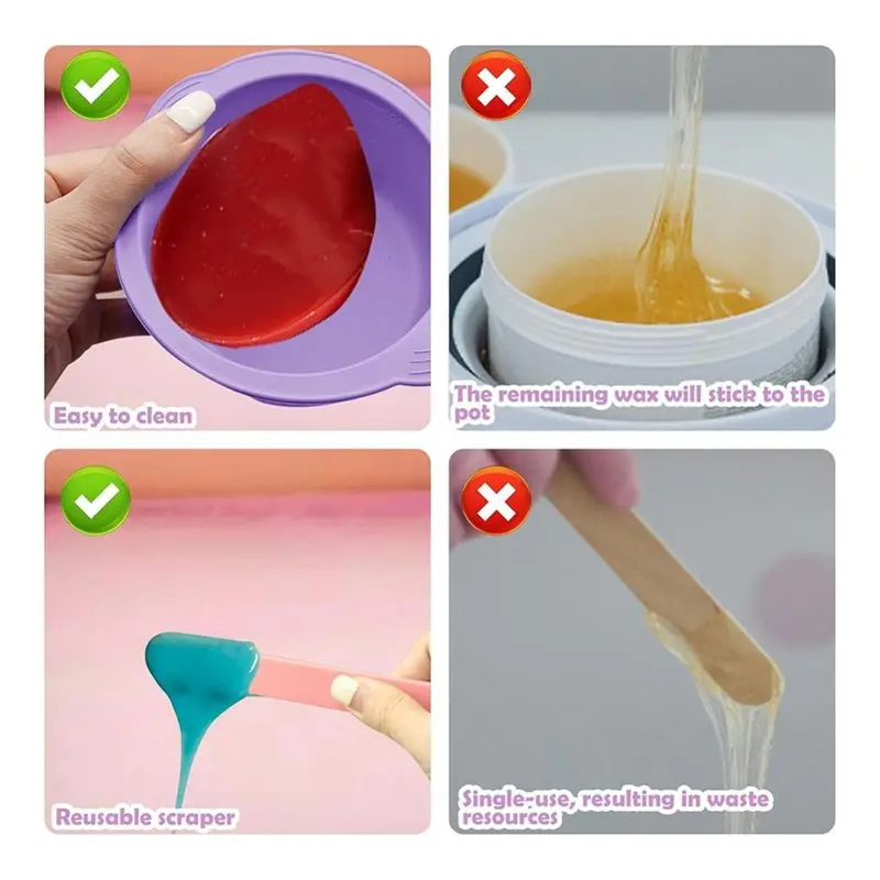 For Wax Warmer Replacement Parts- Silicone For Wax Warmer Liner(2 Pcs), Silicone For Wax Bowl, Non-Stick Melt Pot