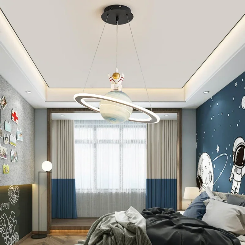 Imagem -06 - Luzes Led Pingente para Quarto Infantil Lâmpadas de Teto Luminária de Suspensão Interior Luminárias de Lustre Sala de Jantar Decoração de Casa