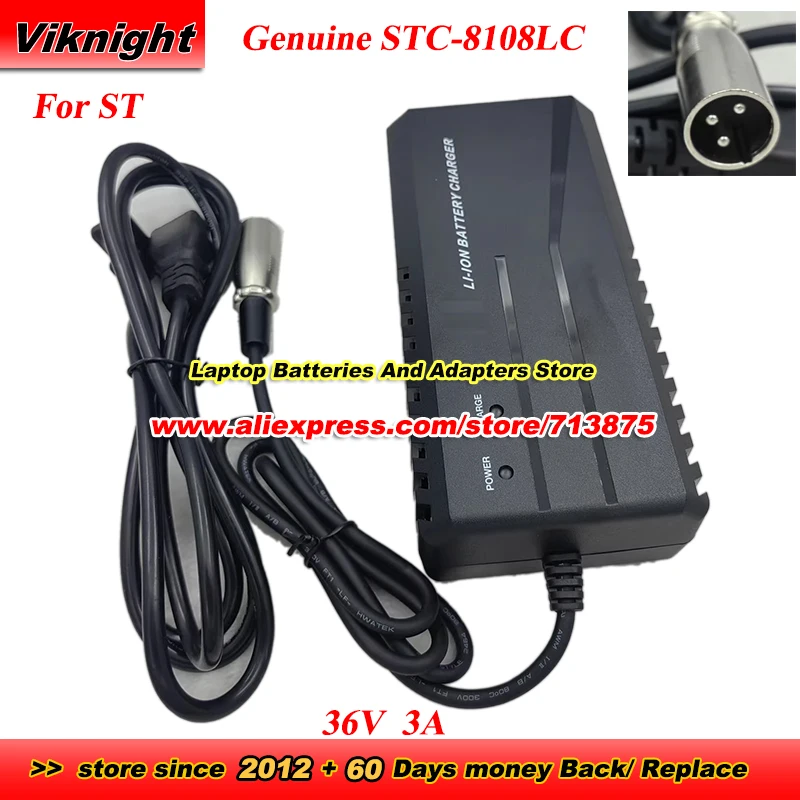 

Genuine 36V 3A STC-8108LC AC Adapter for ST INPUT 220-240VAC Power Supply