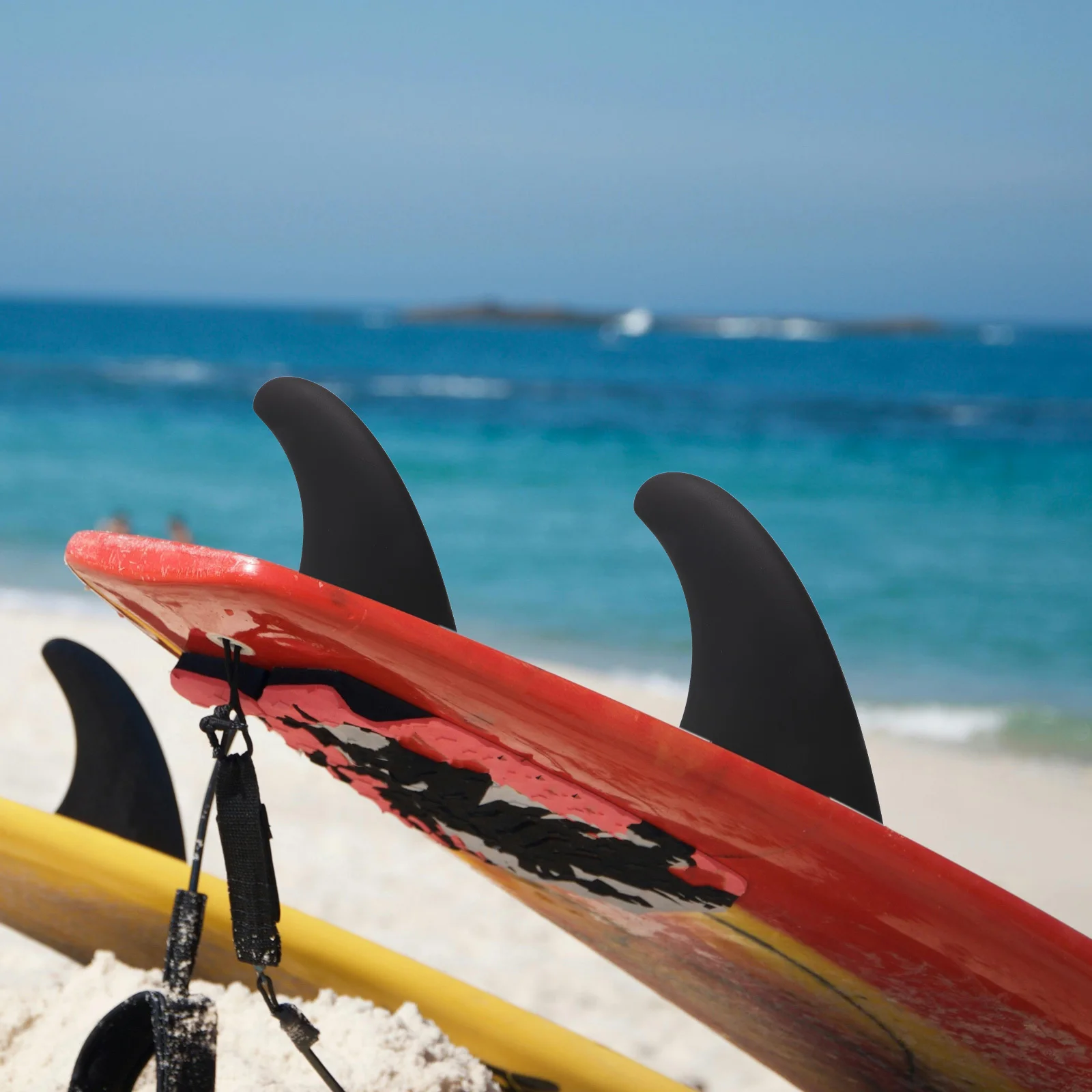 

1 Set 5.4 Inch Inflatable Paddle Board Fin Replacement Universal Stabilizer Fins For Stand Up Boards Kayak Tracking Surfing Fin