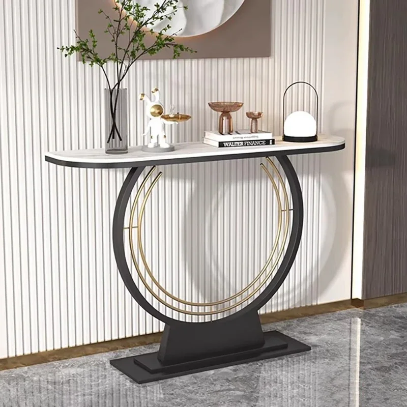 

Vintage Entryways Console Table Trendy Modern Glam Marble Console Table Minimalist Design Woonkamer Tafel Home Furniture