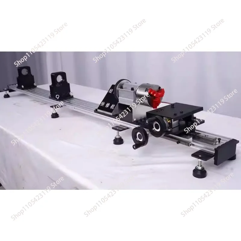 Billiard Cue Repair Machine - Multifunctional Lathe for Tip Replacement, Ferrule & Insert Repair, Threading Tool