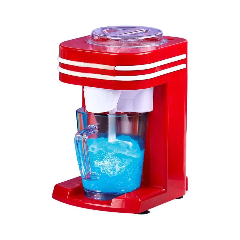 ماكينة عصير أوتوماتيكية منزلية صغيرة ماكينة ثلج قطنية كسارة ثلج ماكينة حلاقة ندفة الثلج #1