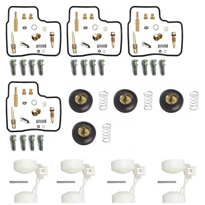 Carburetor Repair Kit Rebuild Seal Float Valve Pilot Screws FOR HONDA ST1100 SC26 1990-2000 ST 1100