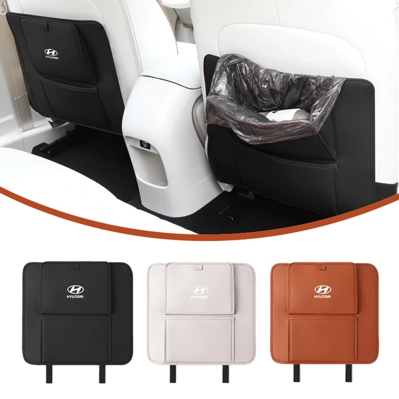 

Car Emblem Anti Kick Pad Protect Mat Seat Back Prevent Dirty For Hyundai I10 I20 Tucson Solaris I30 Creta Ix35 I40 Veloster IX45