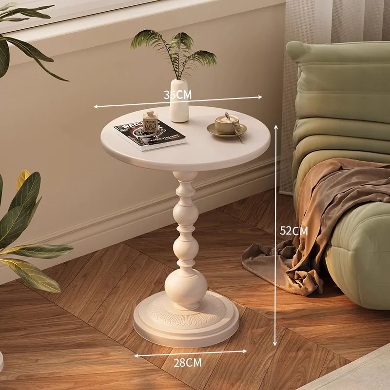 Italian Coffee Table Simple Clear Round Transform Kitchen Side Table Living Room Side Table Couchtisch Postmodern Furniture