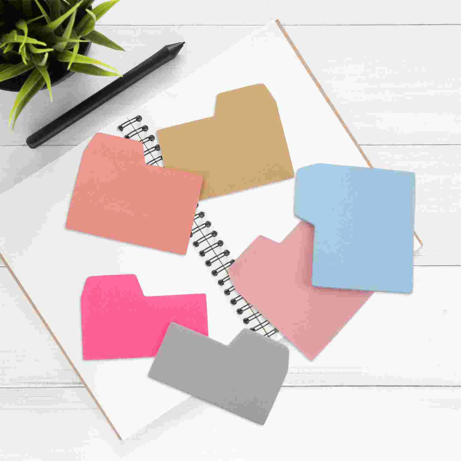 

6 -Color 6-Color Index Note Papers Memo Pads Stickers Sticky Notes Labels Colorful