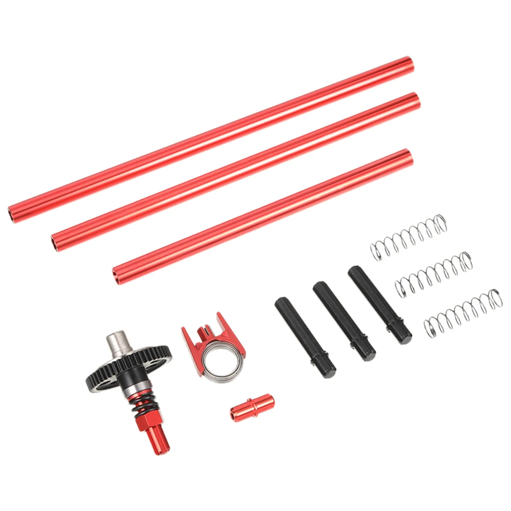 RCGOFOLLOW 1/10 Stalowe Hartowane Koło Zębate Część Tuningowa RC Koło Zębate Do SENTON 3S Część Samochodu RC Akcesoria Samochodowe RC Czarne