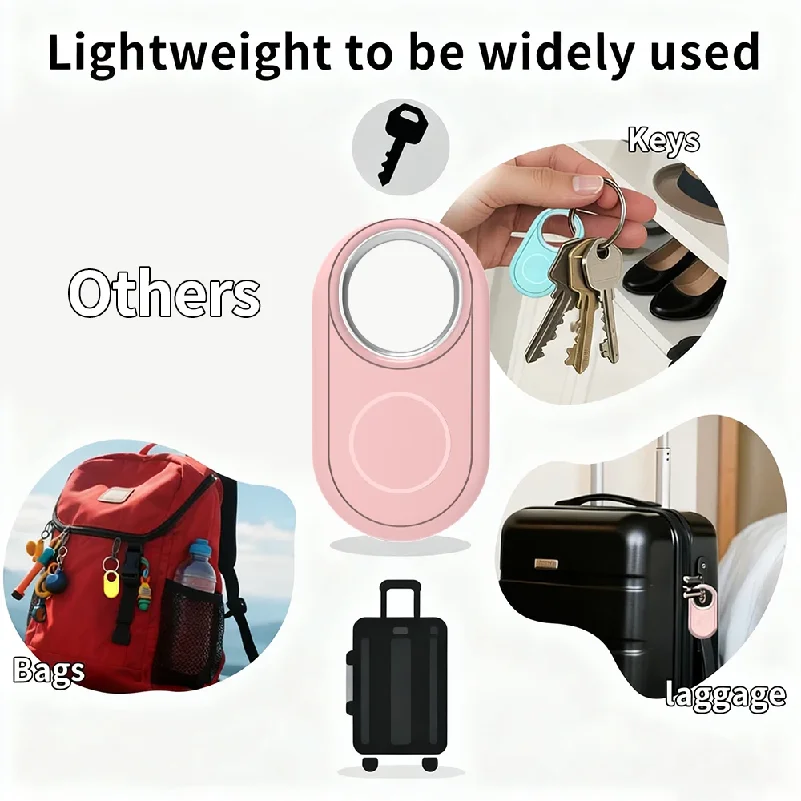 Google Find My Smart Tag Bluetooth Tracker Anti Lost Item Finder Locator for Android Keys Wallet Luggage Pet Replaceable Battery